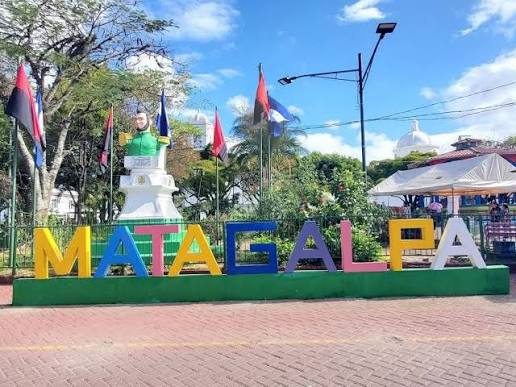 Parque central Matagalpa