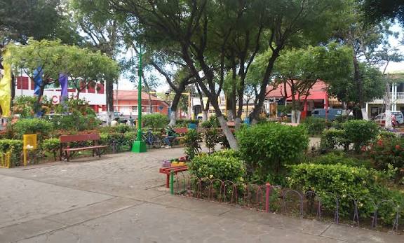 Parque Central en Masaya